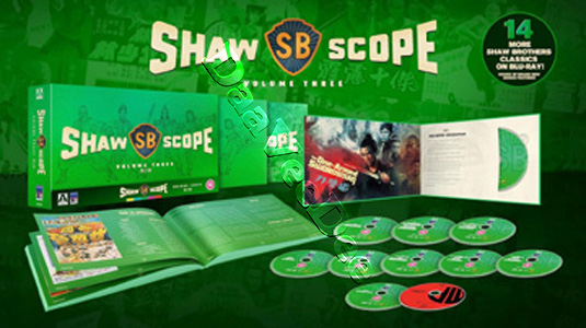 Shawscope |Volume 3 | Du bei dao / Du bei dao wang / Xin du bi dao / Zhong kui niang zi / Ai nu / Shi si nu ying hao / Tien ya ming yue dao / Chu Liu Xiang / Pai yu lao hu / Duo qing jian ke wu qing jian / Leng xue shi san ying / Wan ren z Blu-Ray